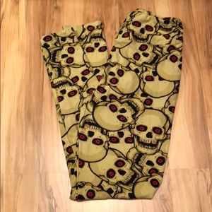 Lularoe OS Halloween leggings
